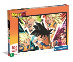 PUZZLE 104 SUPER DRAGON BALL DAIMA, CLEMENTONI