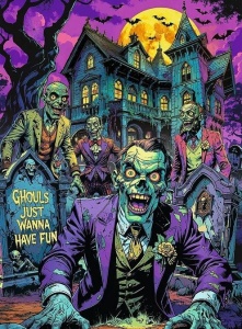PUZZLE 1000 HALL OF HORROR ZOMBIE TREFL, TREFL