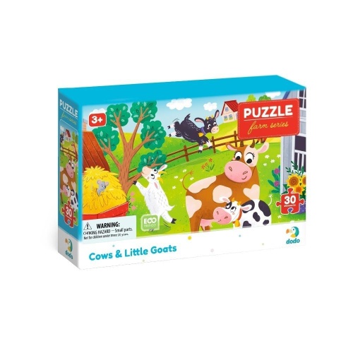 Puzzle Krowy i kozy 30el, Dodo
