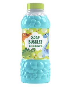 PŁYN DO TWORZENIA BANIEK MYDLANYCH DINOZAURY 450ML