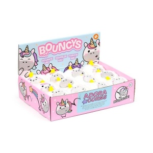 PLUSZOWA PIŁKA WYSOKO ODBIJAJĄCA UNICORN, PUCKATOR