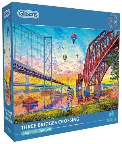 Puzzle 1000 Trzy mosty, Szkocja, Gibsons