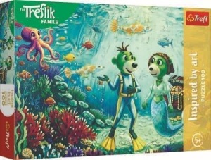 PUZZLE 100 MAGIA GŁĘBIN TREFL, TREFL