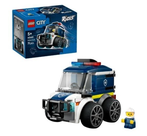 LEGO(R) CITY 60481 Ciężarówka policyjna, LEGO(R)