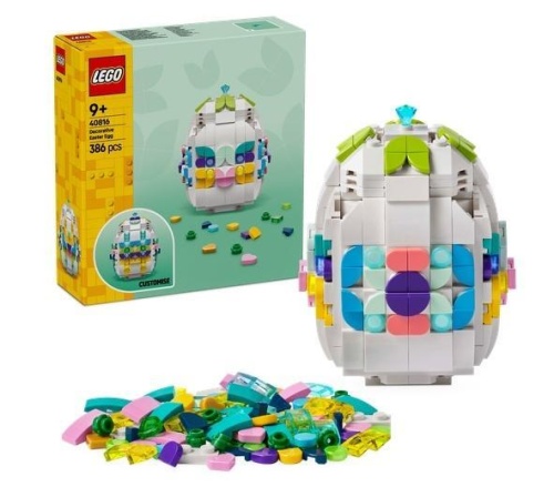 LEGO(R) ICONIC 40816 Dekoracyjna pisanka, LEGO(R)
