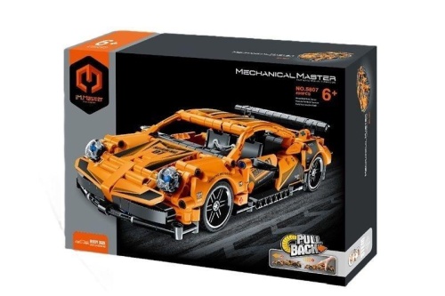 Klocki Auto pomarańczowe 490el, Immaster