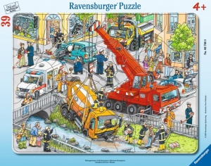 PUZZLE 39 EMERGENCY SERVICES FRAME, RAVENSBURGER