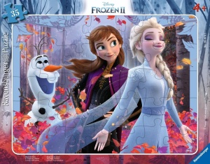 PUZZLE 40 DISNEY FROZEN II FRAME, RAVENSBURGER
