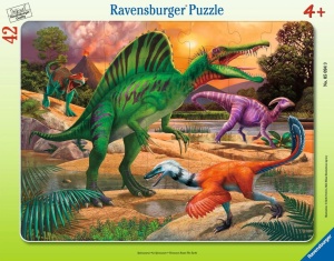 PUZZLE 42 SPINOSAURUS FRAME, RAVENSBURGER