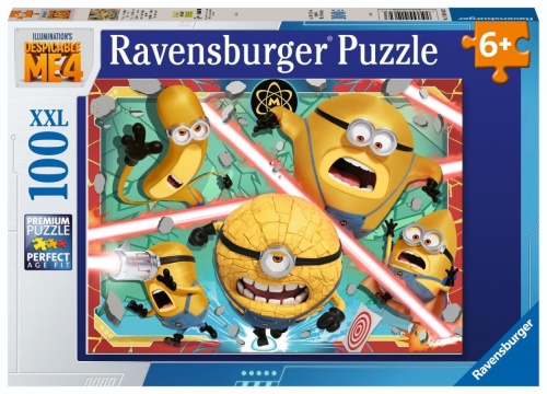 Puzzle 100 Minionki 4, Ravensburger