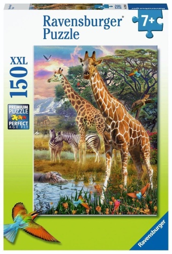 Puzzle 150 Giraffes in Africa, Ravensburger