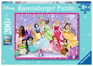 PUZZLE 200 DISNEY PRINCESS CHRISTMAS, RAVENSBURGER