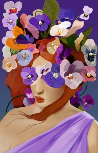 Puzzle 200 Violet, Ravensburger