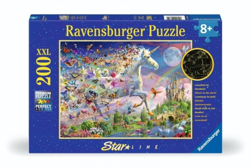 Puzzle 200 Magical Butterfly Unicorn, Ravensburger