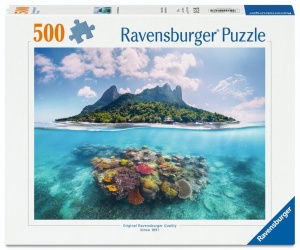 PUZZLE 500 ISLAND WATERESCAPE, RAVENSBURGER