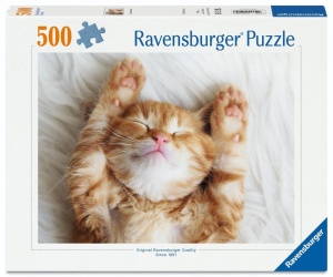 PUZZLE 500 RED CAT, RAVENSBURGER