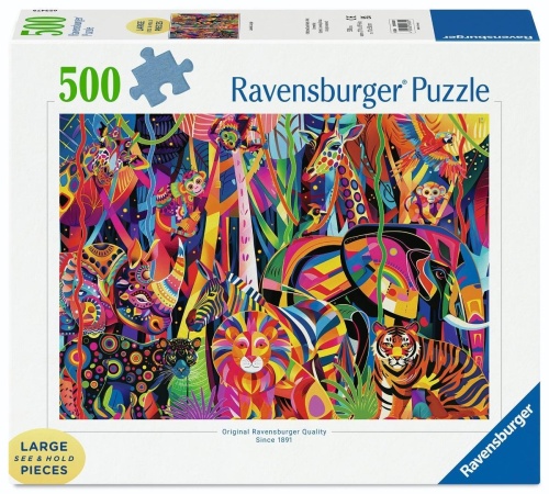 Puzzle 500 Jeweled Jungle, Ravensburger