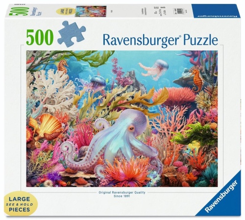 Puzzle 500 Reef Life, Ravensburger