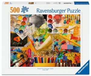 PUZZLE 500 ART STUDIO, RAVENSBURGER