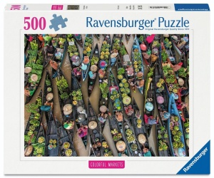 PUZZLE 500 FLOATING MARKET, INDONESIA
