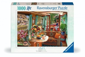 PUZZLE 1000 CANAL BOAT, RAVENSBURGER