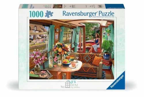 Puzzle 1000 Canal Boat, Ravensburger