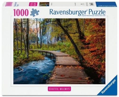 Puzzle 1000 Autumnal Wooden Trail, Ravensburger