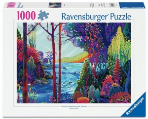 PUZZLE 1000 INDIGO FOREST, RAVENSBURGER
