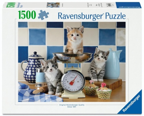 Puzzle 1500 Kittens in the Kitchen, Ravensburger