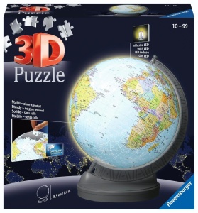 PUZZLE 3D CHILDREN'S GLOBE - NIGHT, RAVENSBURGER