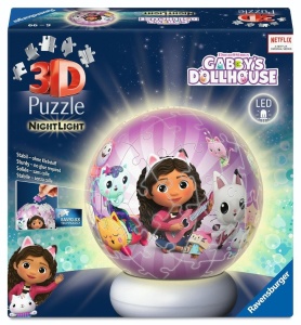 PUZZLE 3D NIGHTLIGHT GABBY'S DOLLHOUSE