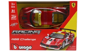 FERRARI RACING MODEL KIT WITHOUT PLASTIC STAND