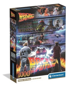 PUZZLE 1000 BACK TO THE FUTURE, CLEMENTONI