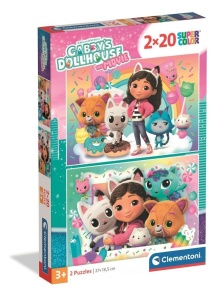 PUZZLE 2X20 GABBYS DOLLHOUSE: THE MOVIE