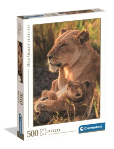 PUZZLE 500 FELINE LOVE, CLEMENTONI