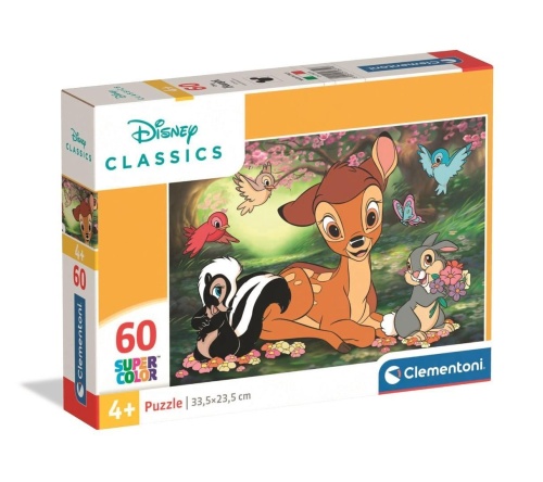 Puzzle 60 Bambi, Clementoni