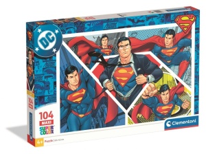 PUZZLE 104 SUPERMAN, CLEMENTONI