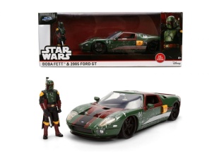 JADA STAR WARS FORD GT 2005 1:24+FIG, JADA