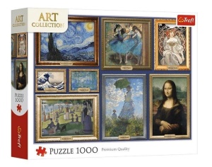 PUZZLE 1000 KOLEKCJA ARCYDZIEŁ SZTUKI TREFL, TREFL