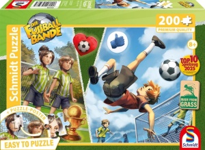 PUZZLE 200 PIŁKARZE PRZEWROTKA, SCHMIDT