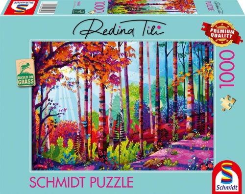 Puzzle 1000 Redina Tili W sercu lasu, Schmidt