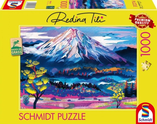 Puzzle 1000 Redina Tili Spokój gór, Schmidt