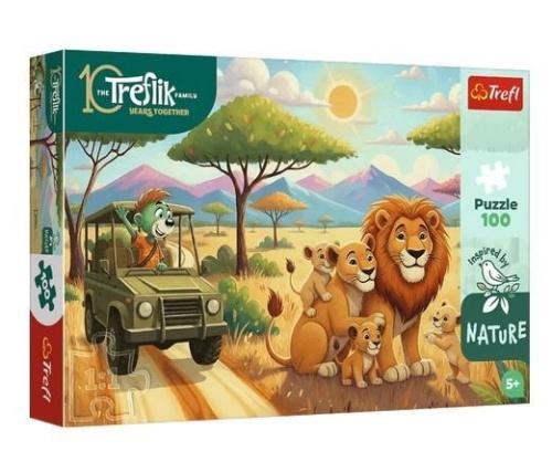 Puzzle 100 Inspired By Nature - Lwy, Trefl
