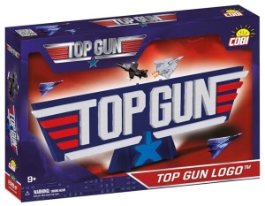 TOP GUN - LOGO Z KLOCKÓW COBI, COBI