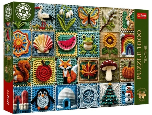 Puzzle 1000 Tea Time: Szydełkowanie TREFL, Trefl