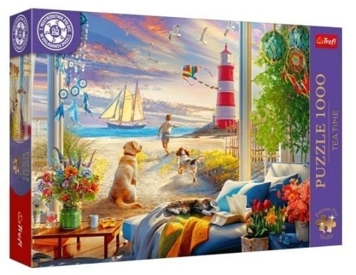 Puzzle 1000 Tea Time: Letnia bryza TREFL, Trefl