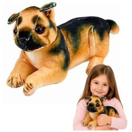 Owczarek niemiecki pluszowy 25cm, Leantoys
