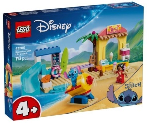 LEGO(R)DISNEY 43280ZABAWA NA PLAŻY Z LILO I...