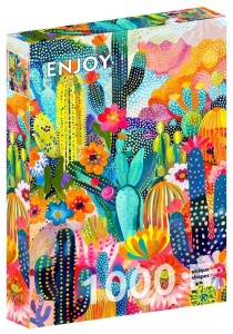 PUZZLE 1000 KRAINA KAKTUSÓW, ENJOY