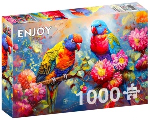 PUZZLE 1000 EL. TROPIKALNI TOWARZYSZE, ENJOY